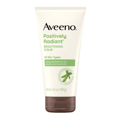 Aveeno Brightening Exfoliating Face Scrub - 5oz
