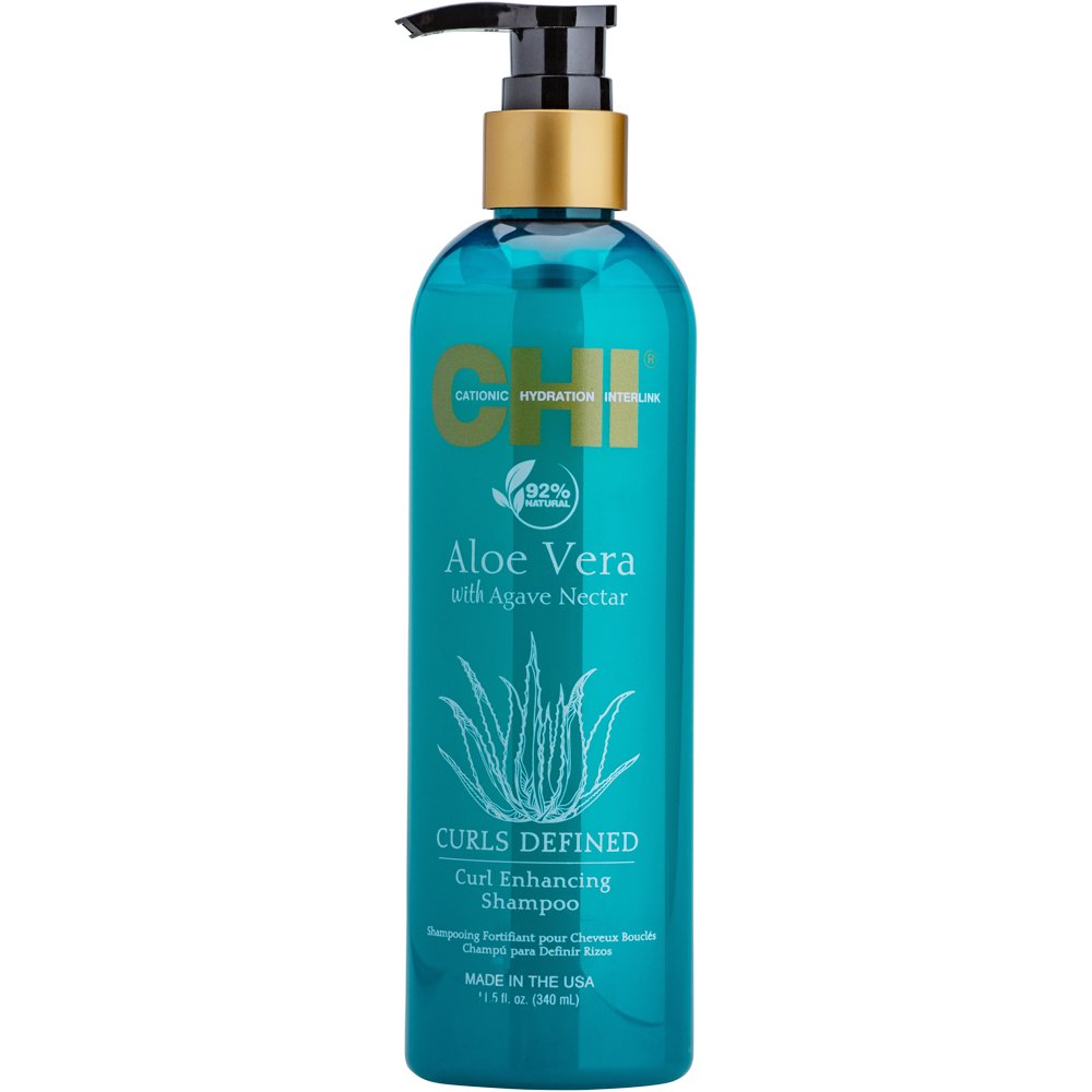 238582 11.5 oz Aloe Vera with Agave Nectar Curls Defined Curl Enhancing Shampoo