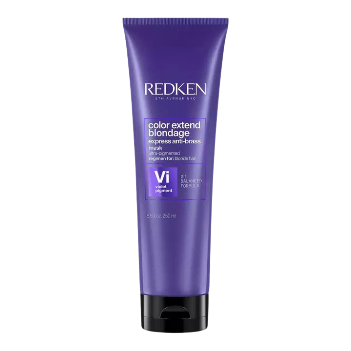 Color Extend Blondage Anti-brass Purple Hair Mask