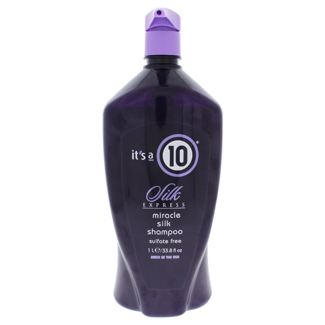 Its A 10 U-HC-12303 Silk Express Miracle Silk Shampoo for Unisex - 33.8 oz