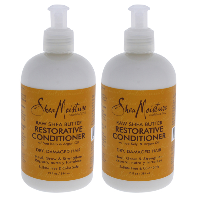 K0000003 Raw Shea Butter Restorative Conditioner by for Unisex - 13 oz - Pack of 2