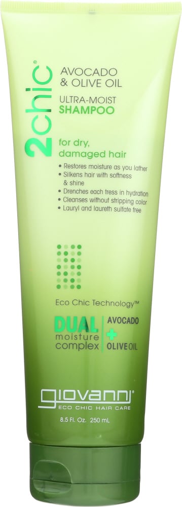 KHFM00669853 8.5 oz Cosmetics 2Chic Ultra-Moist Shampoo Avocado & Olive Oil