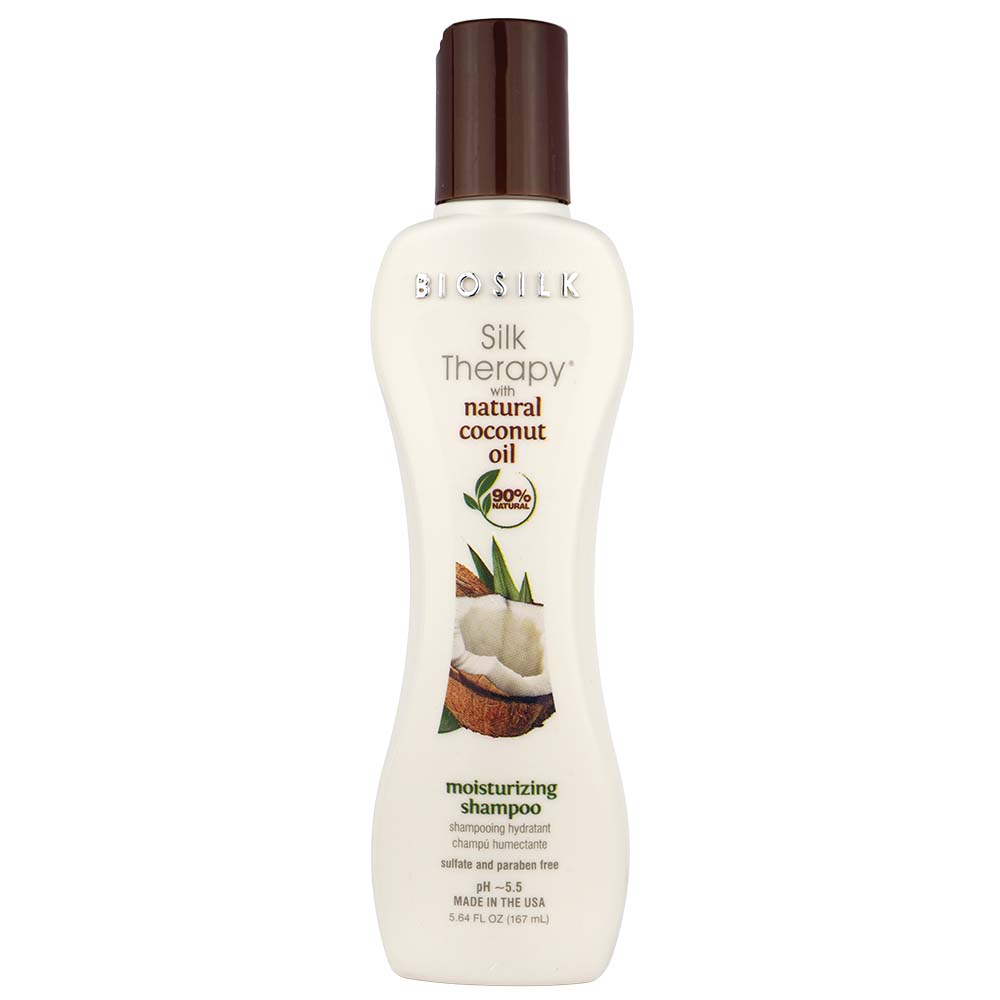 Silk Therapy With Organic Coconut Oil Moisturizing Shampoo - 5.64oz